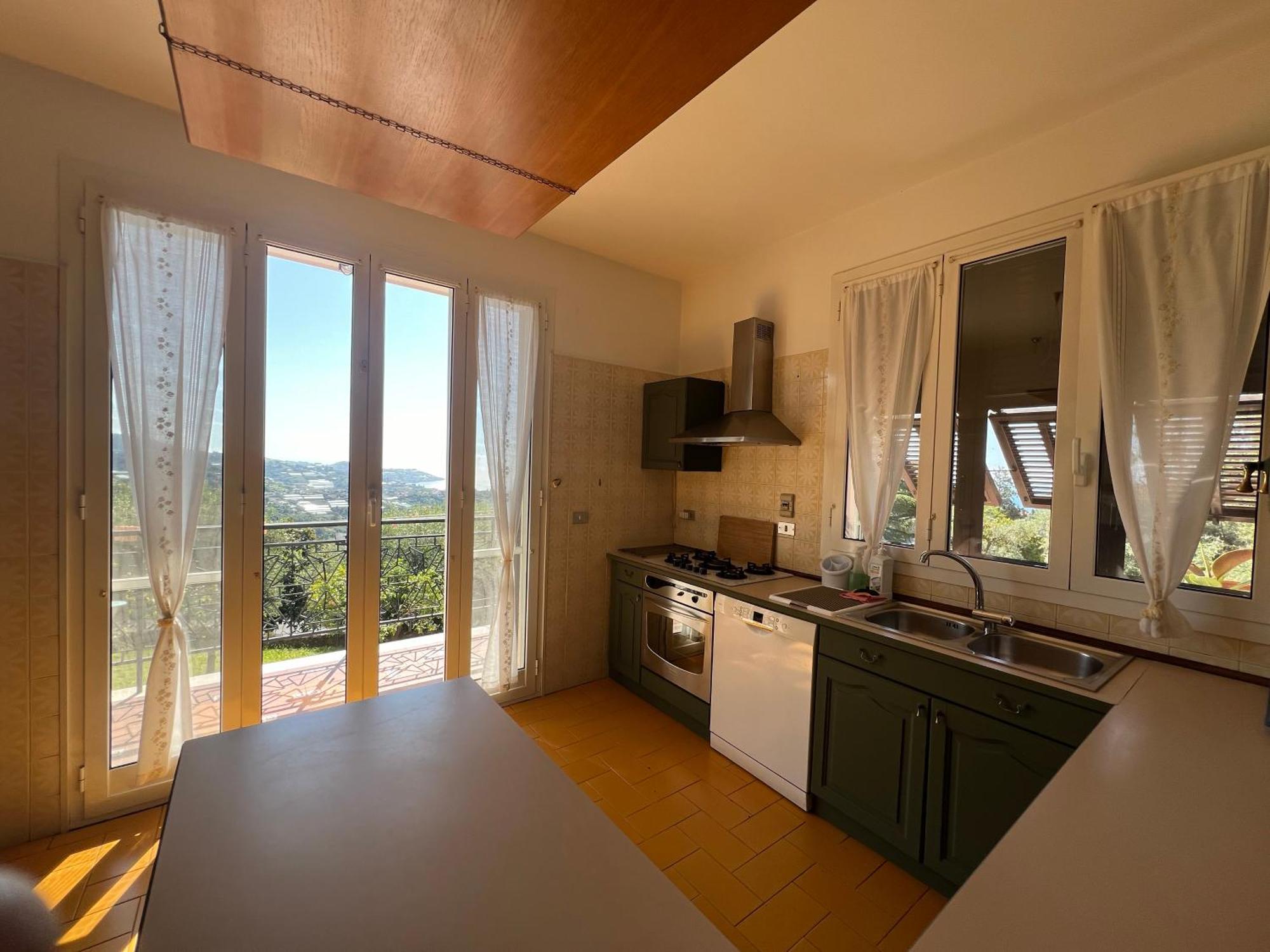 Villa In Collina Vista Mare Санремо Экстерьер фото